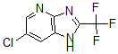 CAS 登录号：39327-98-5， 6-氯-2-(三氟甲基)-1H-咪唑并[4,5-b]吡啶