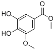 CAS 登录号：3934-86-9， 3,4-二羟基-5-甲氧基苯甲酸甲酯