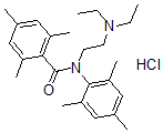 CAS#: 39367-89-0, N-(2-Diethylaminoethyl)-2,4,6-Trimethyl-N-(2,4,6-Trimethylphenyl)Benzamide Hydrochloride