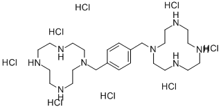 CAS#: 393864-02-3, 1,1'-[1,4-Phenylenebis-(Methylene)]-Bis-(1,4,7,10-Tetraazacyclododecane) Octahydrochloride