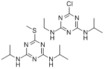 CAS 登录号：39464-88-5， 莠去津-扑草净混合物