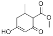 CAS 登录号：39493-62-4， 4-羟基-6-甲基-2-氧代-3-环己烯-1-羧酸甲酯