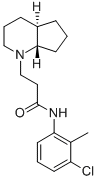 CAS 登录号：39494-10-5， 3-[(4aR,7aS)-2,3,4,4a,5,6,7,7a-八氢环戊烯并[b]吡啶-1-基]-N-(3-氯-2-甲基苯基)丙酰胺