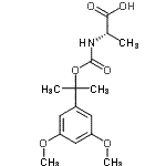 CAS#: 39508-04-8, N-({[2-(3,5-Dimethoxyphenyl)-2-Propanyl]Oxy}Carbonyl)-L-Alanine