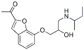 CAS#: 39543-94-7, 1-[7-[3-(Butan-2-Ylamino)-2-Hydroxypropoxy]-1-Benzofuran-2-Yl]Ethanone