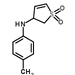 CAS 登录号：39565-71-4， N-(4-甲基苯基)-2,3-二氢-3-噻吩胺1,1-二氧化物