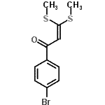 CAS#: 39580-38-6, 1-(4-Bromophenyl)-3,3-Bis(Methylsulfanyl)-2-Propen-1-One