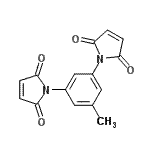 CAS#: 39594-44-0, 1,1'-(5-Methyl-1,3-Phenylene)Bis(1H-Pyrrole-2,5-Dione)