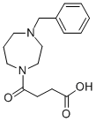 CAS 登录号：396105-43-4， 4-(4-苄基-1,4-二氮杂环庚-1-基)-4-氧代丁酸