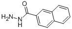 CAS 登录号：39627-84-4， 2-萘甲酰肼