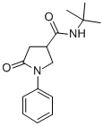 CAS 登录号：39629-96-4， (N-叔丁基)-(苯基-1-吡咯烷酮-2-甲酰胺-4)