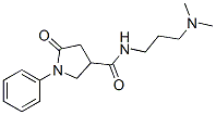 CAS 登录号：39629-97-5， N-(3-二甲基氨基丙基)-2-氧代-1-苯基-4-吡咯烷甲酰胺