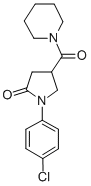 CAS 登录号：39630-15-4， 1-(P-氯苯基)-4-哌啶羰基-2-吡咯烷酮