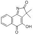 CAS#: 39674-97-0, 4-Hydroxy-3,3-Dimethyl-2H-Benzo[g]Indole-2,5(3H)-Dione