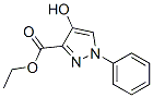 CAS 登录号：39683-24-4， 乙基4-羟基-1-苯基吡唑-3-羧酸酯