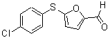 CAS#: 39689-04-8, 5-[(4-Chlorophenyl)Sulfanyl]-2-Furaldehyde