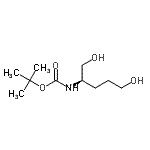 CAS#: 397246-12-7, 2-Methyl-2-Propanyl [(2R)-1,5-Dihydroxy-2-Pentanyl]Carbamate