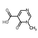 CAS#: 397310-83-7, 1-Methyl-6-Oxo-1,6-Dihydro-5-Pyrimidinecarboxylic Acid
