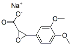 CAS 登录号：39757-44-3， 3-(3,4-二甲氧基苯基)环氧乙烷-2-羧酸钠盐