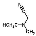 CAS#: 3976-11-2, (Dimethylamino)Acetonitrile Hydrochloride (1:1)