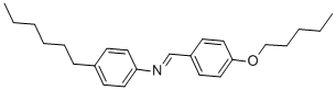 CAS 登录号：39777-13-4， N-(4-己基苯基)-1-(4-戊氧基苯基)甲亚胺