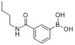 CAS 登录号：397843-70-8， 3-(丁基氨基羰基)苯硼酸