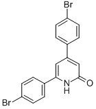 CAS#: 397845-49-7, 4,6-Bis(4-Bromophenyl)-2(1H)-Pyridone