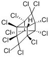 CAS 登录号：39801-14-4， 1,2,3,4,5,5,6,7,9,10,10-十一氯五环(5.3.0.0.0.0)癸烷