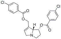 CAS#: 39818-11-6, [(1R,8R)-7-[(4-Chlorobenzoyl)Oxymethyl]-2,3,5,8-Tetrahydro-1H-Pyrrolizin-1-Yl] 4-Chlorobenzoate