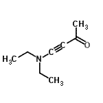 CAS 登录号：39857-91-5， 4-(二乙基氨基)-3-丁炔-2-酮