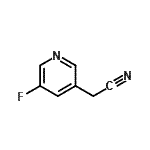 CAS#: 39891-06-0, (5-Fluoro-3-Pyridinyl)Acetonitrile