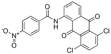 CAS 登录号：39923-17-6， N-(5,8-二氯-9,10-二氧代蒽-1-基)-4-硝基苯甲酰胺