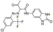 CAS#: 39951-83-2, 2-[4-Chloro-2-(Trifluoromethyl)Phenyl]Diazenyl-3-Oxo-N-(2-Oxo-1,3-Dihydrobenzimidazol-5-Yl)Butanamide
