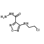 CAS 登录号：399572-22-6， 4-[(2-氯乙基)氨基]-1,2,5-恶二唑-3-甲酰肼