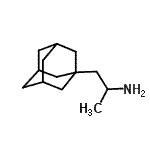 CAS 登录号：39978-69-3， 1-(金刚烷-1-基)-2-丙胺