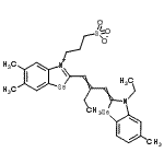CAS#: 39981-05-0, 3-(2-{2-[(3-Ethyl-5-Methyl-1,3-Benzoselenazol-2(3H)-Ylidene)Methyl]-1-Buten-1-Yl}-5,6-Dimethyl-1,3-Benzoselenazol-3-Ium-3-Yl)-1-Propanesulfonate