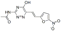 CAS 登录号：4000-77-5， 3-乙酰氨基-6-(2-(5-硝基-2-呋喃基)乙烯基)-As-三嗪-5-醇