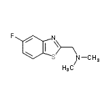 CAS#: 400074-42-2, 1-(5-Fluoro-1,3-Benzothiazol-2-Yl)-N,N-Dimethylmethanamine
