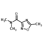 CAS#: 40019-05-4, N,N,5-Trimethyl-1,2,4-Oxadiazole-3-Carboxamide