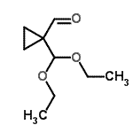 CAS 登录号：400709-86-6， 1-(二乙氧基甲基)环丙烷甲醛
