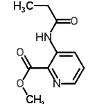 CAS 登录号：400723-00-4， 甲基3-(丙酰基氨基)-2-吡啶羧酸酯