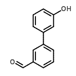 CAS#: 400745-17-7, 3'-Hydroxy-3-Biphenylcarbaldehyde