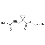 CAS 登录号：400840-98-4， 乙基1-(乙酰氨基甲基)环丙烷羧酸酯