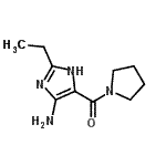CAS#: 400853-00-1, (4-Amino-2-Ethyl-1H-Imidazol-5-Yl)(1-Pyrrolidinyl)Methanone
