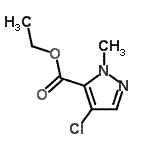 CAS#: 400877-55-6, Ethyl 4-Chloro-1-Methyl-1H-Pyrazole-5-Carboxylate