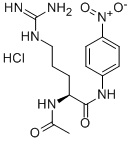 CAS#: 40127-26-2, (S)-2-(Acetylamino)-5-[(aminoiminomethyl)amino]-N-(4-nitrophenyl)-Pentanamide monohydrochloride