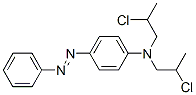 CAS 登录号：40136-86-5， N,N-二(2-氯丙基)-4-(苯基偶氮)苯胺