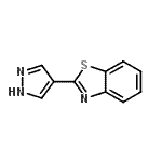 CAS#: 40142-85-6, 2-(1H-Pyrazol-4-Yl)-1,3-Benzothiazole