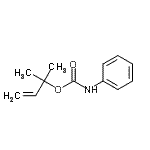 CAS 登录号：40143-97-3， 2-甲基-3-丁烯-2-基苯基氨基甲酸酯