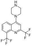 CAS#: 401567-76-8, 2,8-Bis(Trifluoromethyl)-4-(Piperazin-1-Yl)Quinoline